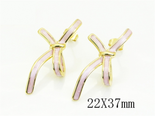 HY Wholesale Earrings 316L Stainless Steel Earrings Jewelry-HY80E1364SOL