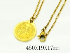 HY Wholesale Stainless Steel 316L Jewelry Popular Necklaces-HY74N0252MO