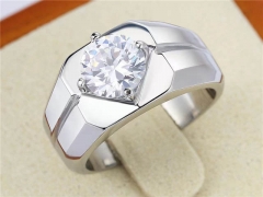 HY Wholesale Rings Jewelry 316L Stainless Steel Jewelry Popular Rings-HY0013R2383