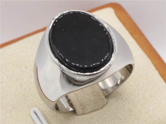 HY Wholesale Rings Jewelry 316L Stainless Steel Jewelry Popular Rings-HY0013R2199