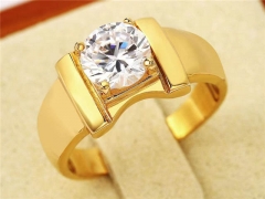 HY Wholesale Rings Jewelry 316L Stainless Steel Jewelry Popular Rings-HY0013R2406