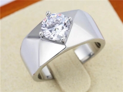 HY Wholesale Rings Jewelry 316L Stainless Steel Jewelry Popular Rings-HY0013R2387