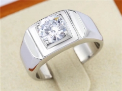 HY Wholesale Rings Jewelry 316L Stainless Steel Jewelry Popular Rings-HY0013R2386