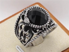 HY Wholesale Rings Jewelry 316L Stainless Steel Jewelry Popular Rings-HY0013R2032