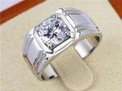 HY Wholesale Rings Jewelry 316L Stainless Steel Jewelry Popular Rings-HY0013R2380