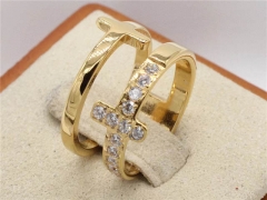 HY Wholesale Rings Jewelry 316L Stainless Steel Jewelry Popular Rings-HY0013R2548