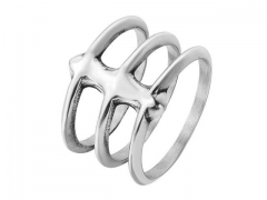 HY Wholesale Rings Jewelry 316L Stainless Steel Jewelry Popular Rings-HY0013R2431