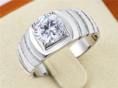 HY Wholesale Rings Jewelry 316L Stainless Steel Jewelry Popular Rings-HY0013R2384