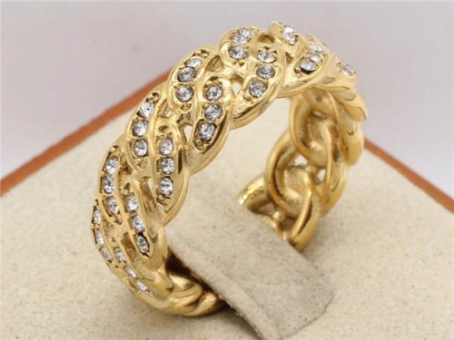 HY Wholesale Rings Jewelry 316L Stainless Steel Jewelry Popular Rings-HY0013R2298