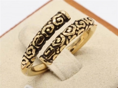 HY Wholesale Rings Jewelry 316L Stainless Steel Jewelry Popular Rings-HY0013R2088