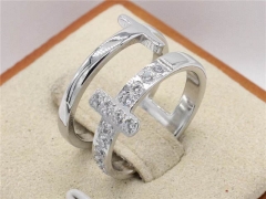 HY Wholesale Rings Jewelry 316L Stainless Steel Jewelry Popular Rings-HY0013R2549