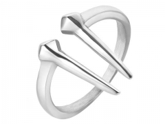 HY Wholesale Rings Jewelry 316L Stainless Steel Jewelry Popular Rings-HY0013R2599