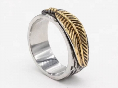 HY Wholesale Rings Jewelry 316L Stainless Steel Jewelry Popular Rings-HY0013R2731