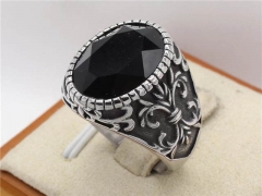 HY Wholesale Rings Jewelry 316L Stainless Steel Jewelry Popular Rings-HY0013R2124