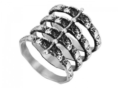 HY Wholesale Rings Jewelry 316L Stainless Steel Jewelry Popular Rings-HY0013R2353