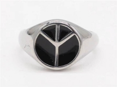 HY Wholesale Rings Jewelry 316L Stainless Steel Jewelry Popular Rings-HY0013R2258