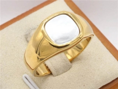 HY Wholesale Rings Jewelry 316L Stainless Steel Jewelry Popular Rings-HY0013R2077