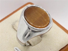 HY Wholesale Rings Jewelry 316L Stainless Steel Jewelry Popular Rings-HY0013R2064