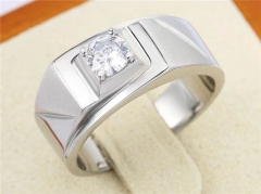 HY Wholesale Rings Jewelry 316L Stainless Steel Jewelry Popular Rings-HY0013R2395