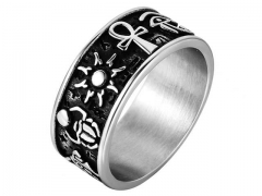 HY Wholesale Rings Jewelry 316L Stainless Steel Jewelry Popular Rings-HY0013R2607