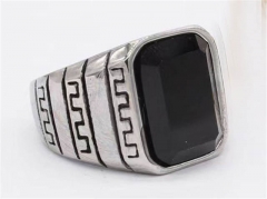 HY Wholesale Rings Jewelry 316L Stainless Steel Jewelry Popular Rings-HY0013R2156