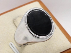 HY Wholesale Rings Jewelry 316L Stainless Steel Jewelry Popular Rings-HY0013R2063