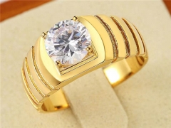 HY Wholesale Rings Jewelry 316L Stainless Steel Jewelry Popular Rings-HY0013R2400