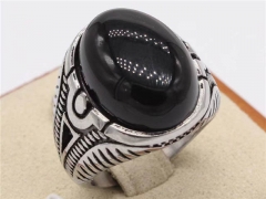 HY Wholesale Rings Jewelry 316L Stainless Steel Jewelry Popular Rings-HY0013R2348