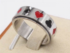 HY Wholesale Rings Jewelry 316L Stainless Steel Jewelry Popular Rings-HY0013R2629