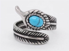 HY Wholesale Rings Jewelry 316L Stainless Steel Jewelry Popular Rings-HY0013R2371