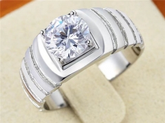 HY Wholesale Rings Jewelry 316L Stainless Steel Jewelry Popular Rings-HY0013R2145