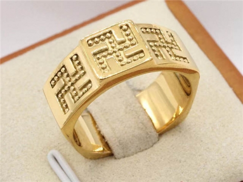 HY Wholesale Rings Jewelry 316L Stainless Steel Jewelry Popular Rings-HY0013R2048