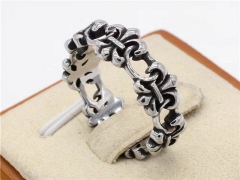 HY Wholesale Rings Jewelry 316L Stainless Steel Jewelry Popular Rings-HY0013R2002