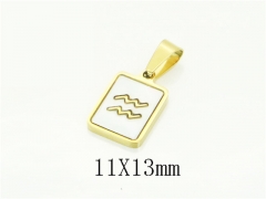 HY Wholesale Pendant Jewelry 316L Stainless Steel Jewelry Pendant-HY73P0585KW