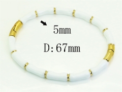 HY Wholesale Bangles Jewelry Stainless Steel 316L Popular Bangle-HY80B2037HIQ