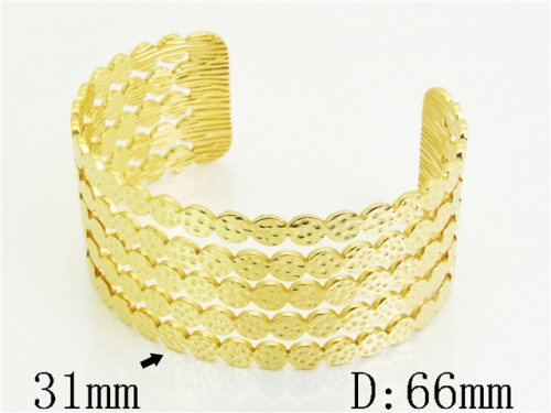 HY Wholesale Bangles Jewelry Stainless Steel 316L Popular Bangle-HY30B0139HNQ