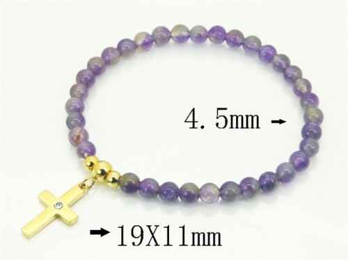 HY Wholesale Bracelets 316L Stainless Steel Jewelry Bracelets-HY12B0414EML