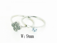 HY Wholesale Rings Jewelry Stainless Steel 316L Rings-HY19R1479NX