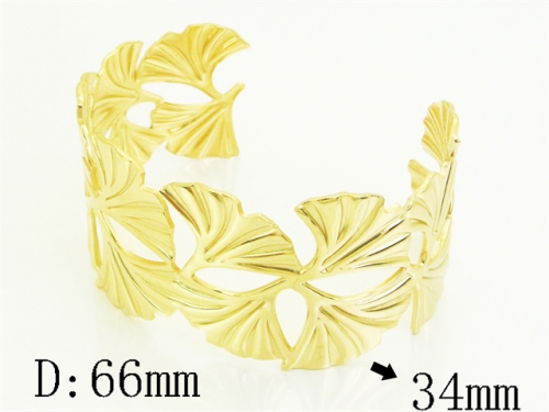 HY Wholesale Bangles Jewelry Stainless Steel 316L Popular Bangle-HY80B2077H5L