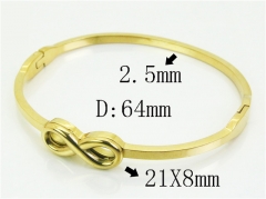 HY Wholesale Bangles Jewelry Stainless Steel 316L Popular Bangle-HY19B1331HJQ