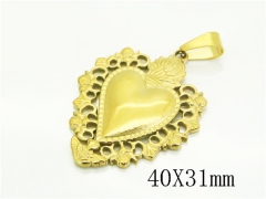 HY Wholesale Pendant Jewelry 316L Stainless Steel Jewelry Pendant-HY12P1980KE