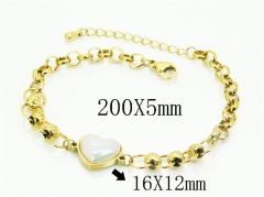 HY Wholesale Bracelets 316L Stainless Steel Jewelry Bracelets-HY32B1231HHS