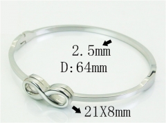 HY Wholesale Bangles Jewelry Stainless Steel 316L Popular Bangle-HY19B1330HIW