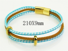 HY Wholesale Bracelets 316L Stainless Steel Jewelry Bracelets-HY94B0084HJQ