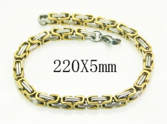 HY Wholesale Bracelets 316L Stainless Steel Jewelry Bracelets-HY62B0753NF