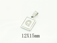 HY Wholesale Pendant Jewelry 316L Stainless Steel Jewelry Pendant-HY73P0524QJL