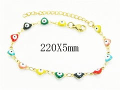 HY Wholesale Bracelets 316L Stainless Steel Jewelry Bracelets-HY62B0732VJL