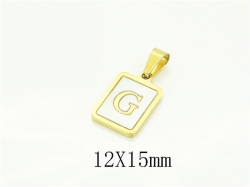 HY Wholesale Pendant Jewelry 316L Stainless Steel Jewelry Pendant-HY73P0554KG