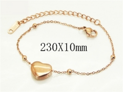 HY Wholesale Bracelets 316L Stainless Steel Jewelry Bracelets-HY19B1406NX