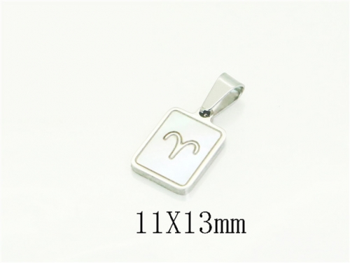 HY Wholesale Pendant Jewelry 316L Stainless Steel Jewelry Pendant-HY73P0541WJL